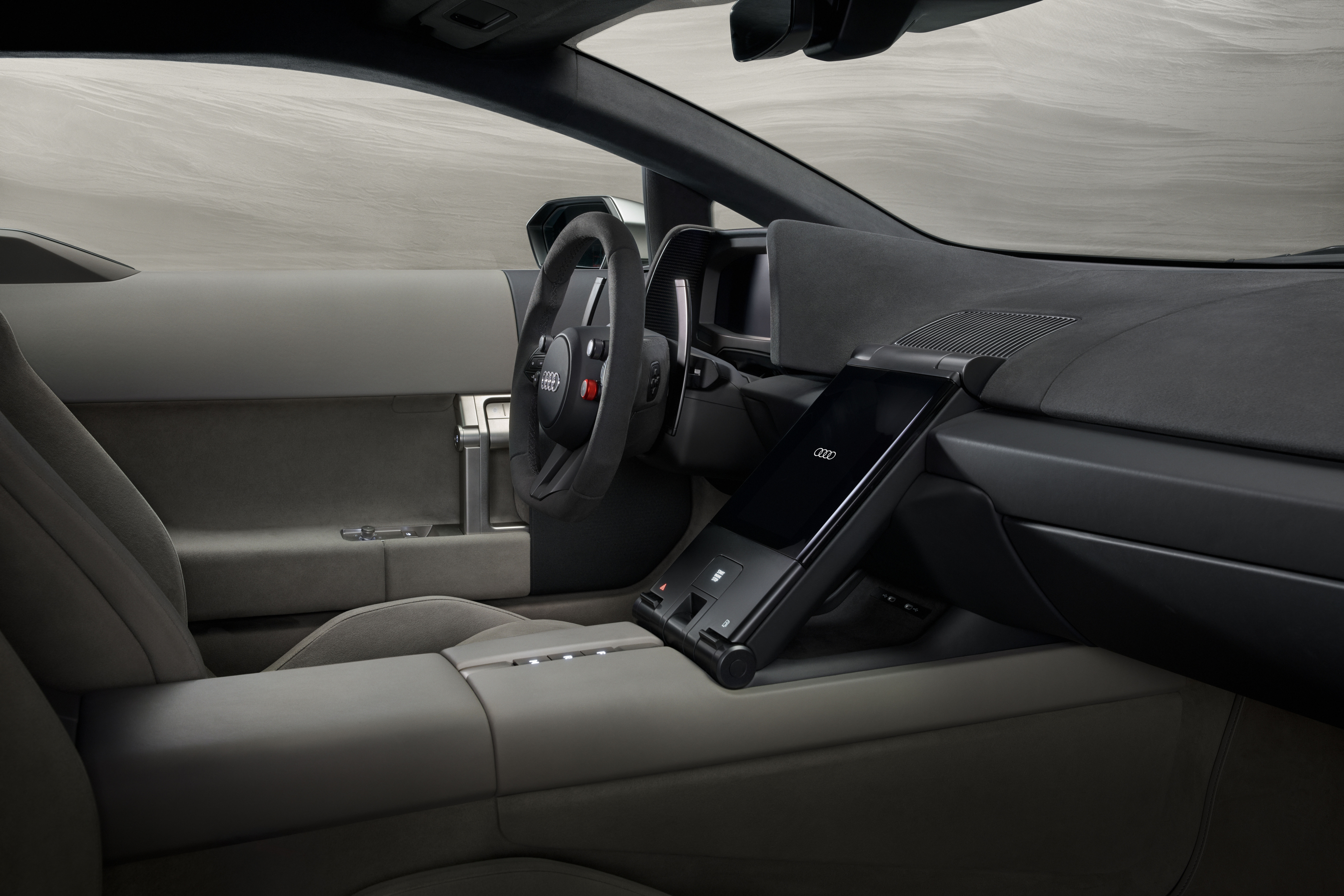 The Audi Nuvolari Arrives as a Monolithic Statement of What German Supercar Design Can Be — image 3 of 13
