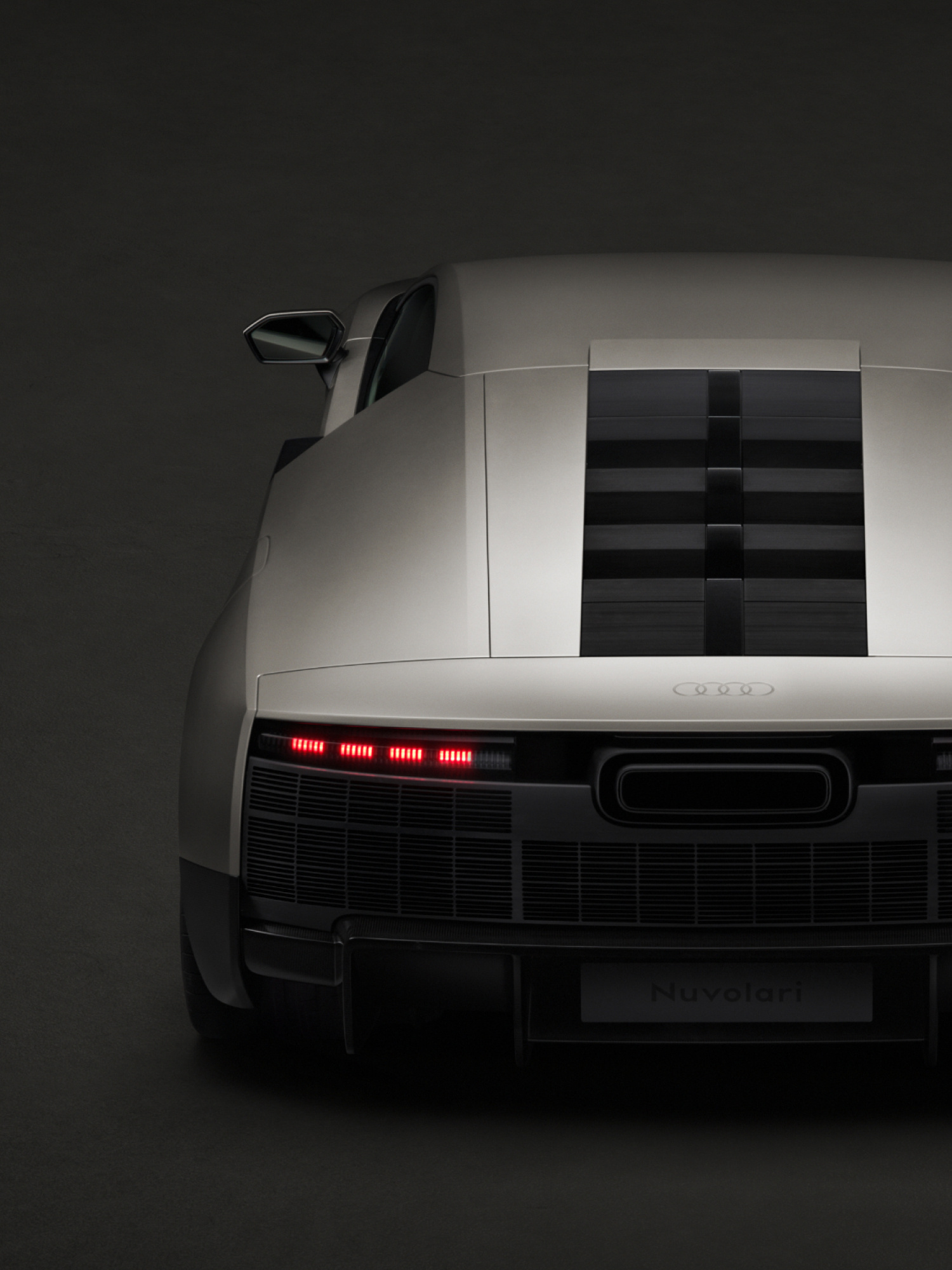 The Audi Nuvolari Arrives as a Monolithic Statement of What German Supercar Design Can Be — image 5 of 13