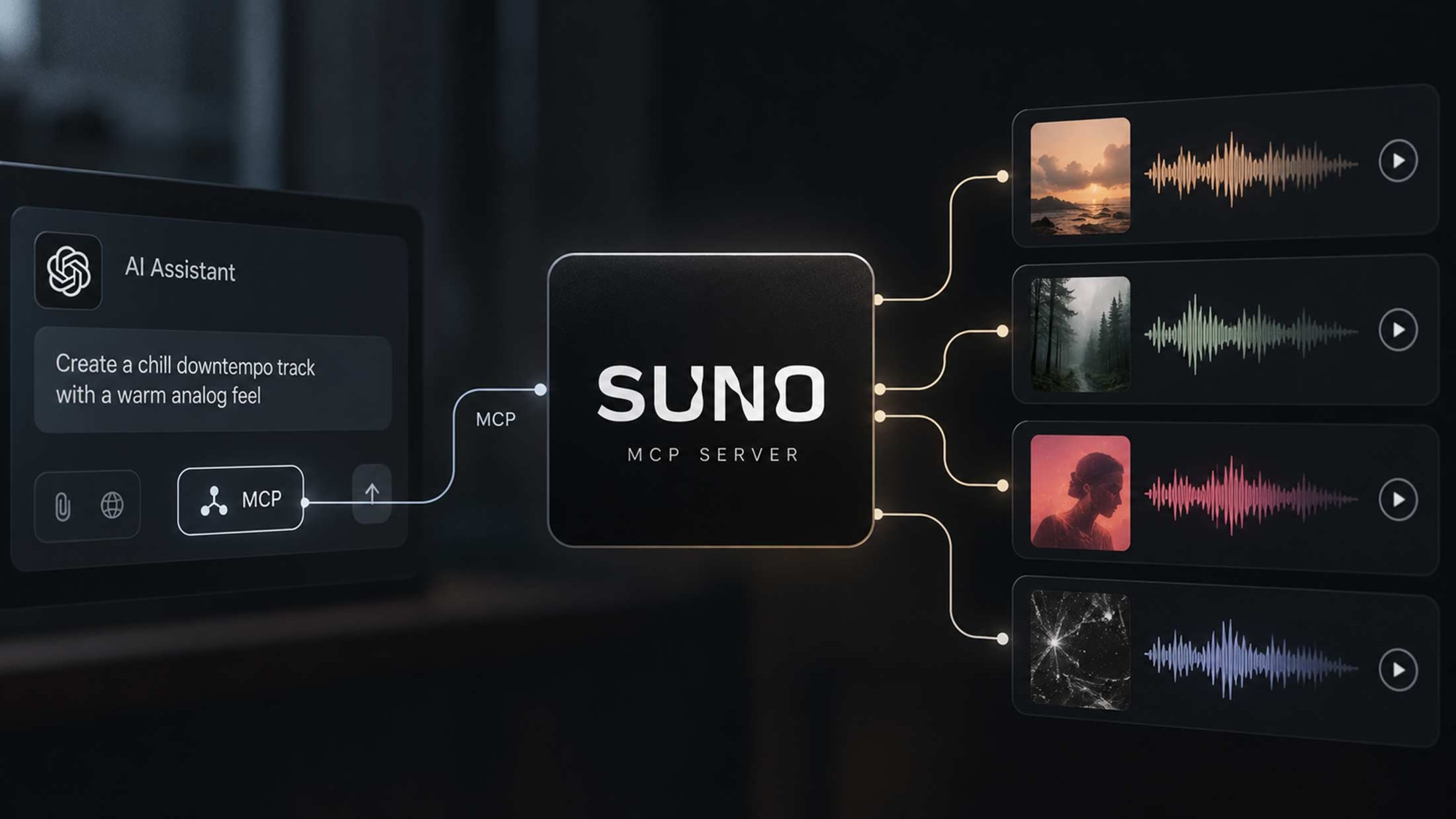 Suno Releases Official MCP Server, Letting AI Assistants Generate Music Without Tab-Switching