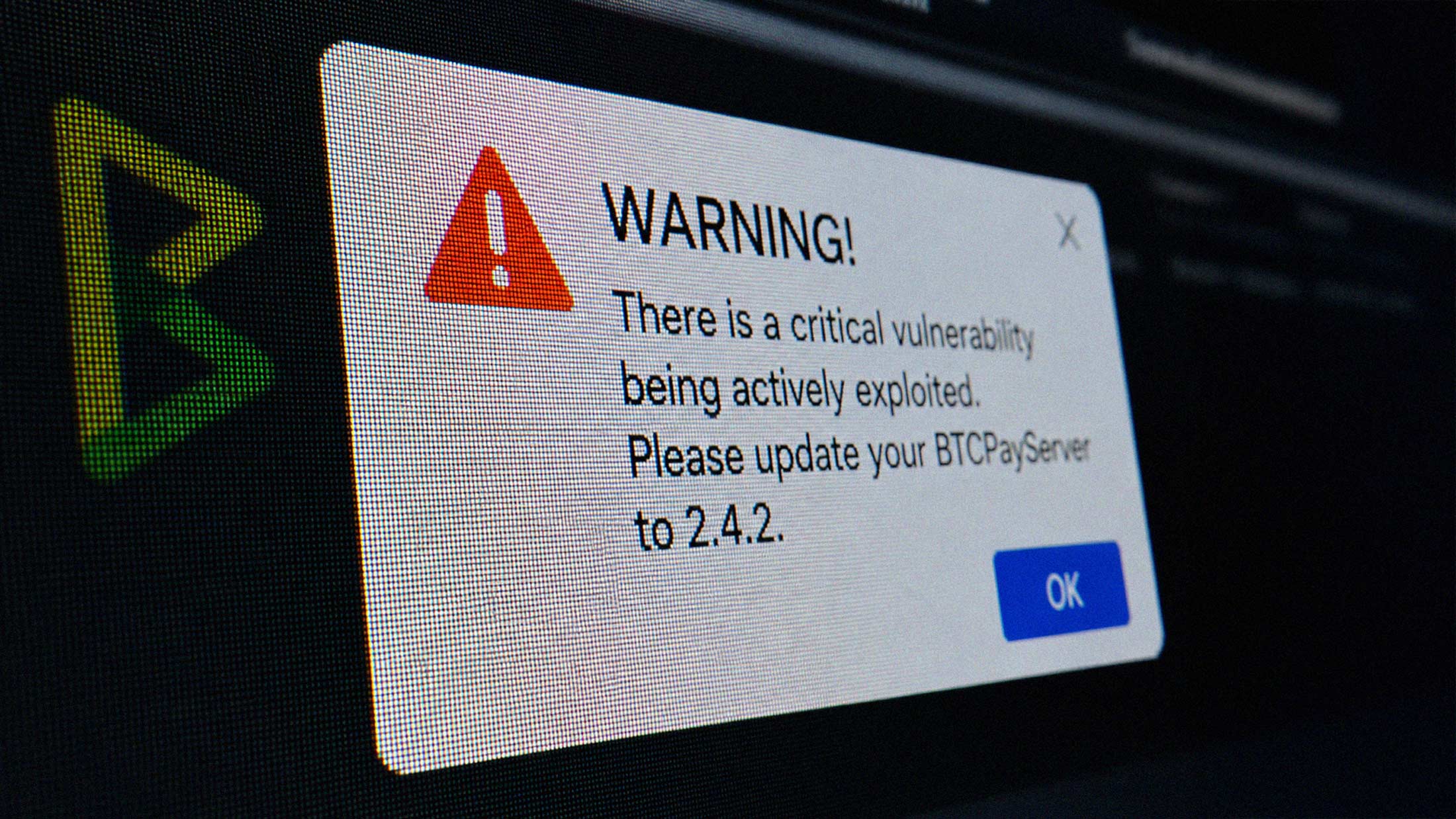 BTCPay Server Issues Critical Security Alert: Update to Version 2.4.2 Immediately or Go Offline