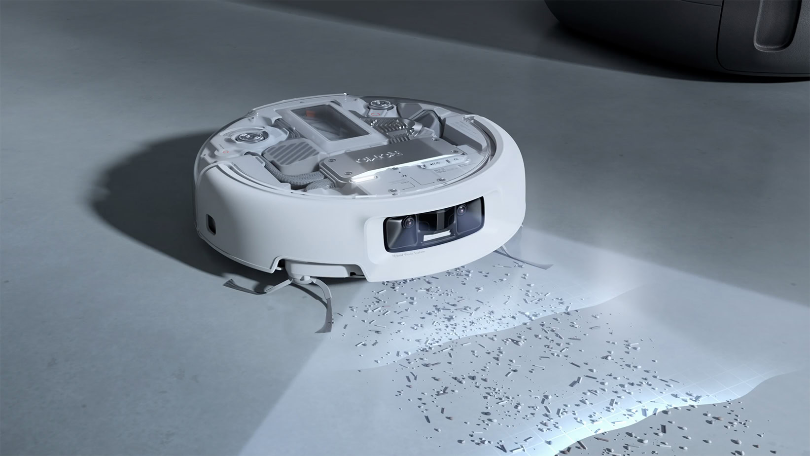 DJI Romo P robot vacuum camera array