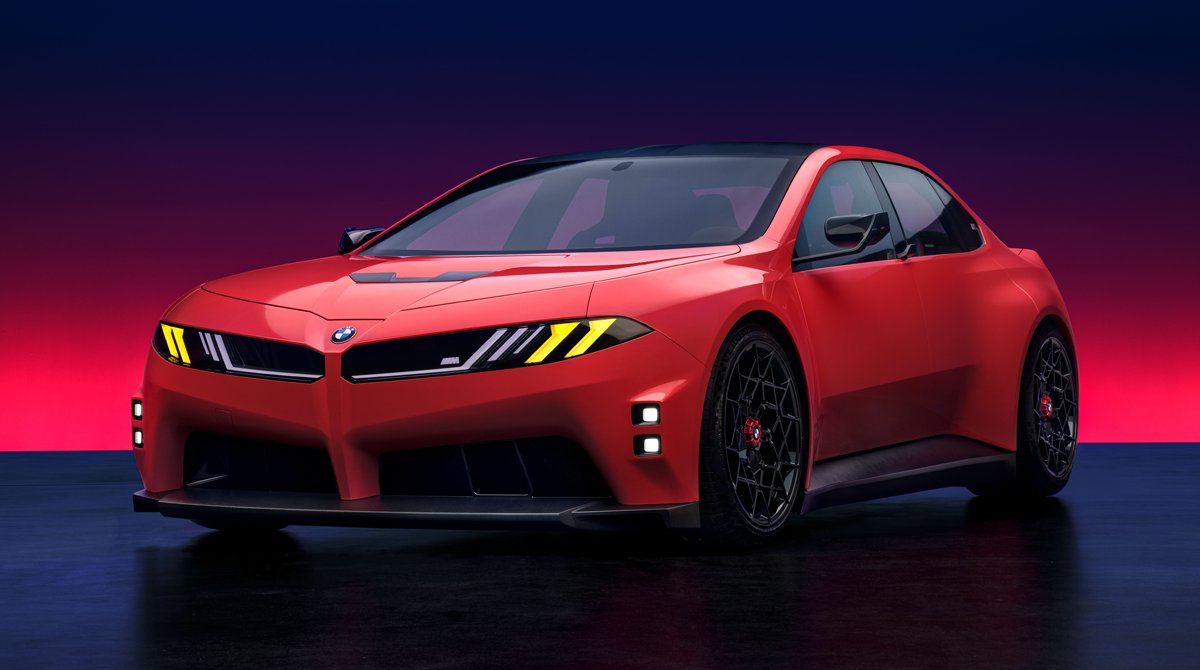 BMW M Concept Neue Klasse Previews an 800-Horsepower Electric M3 — And Kills the Front Trunk — image 1 of 6