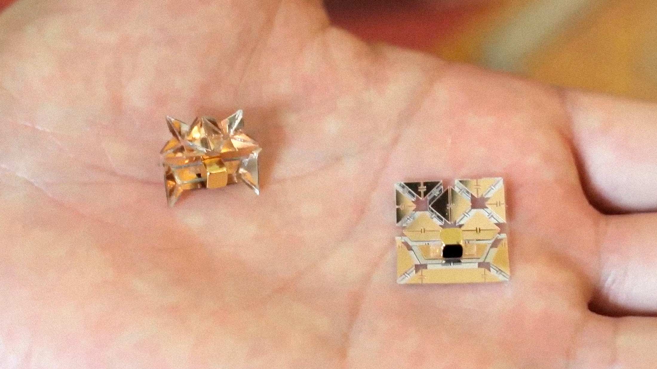 MIT's Self-Folding Origami Robots: From Flat Sheets to Autonomous Crawlers
