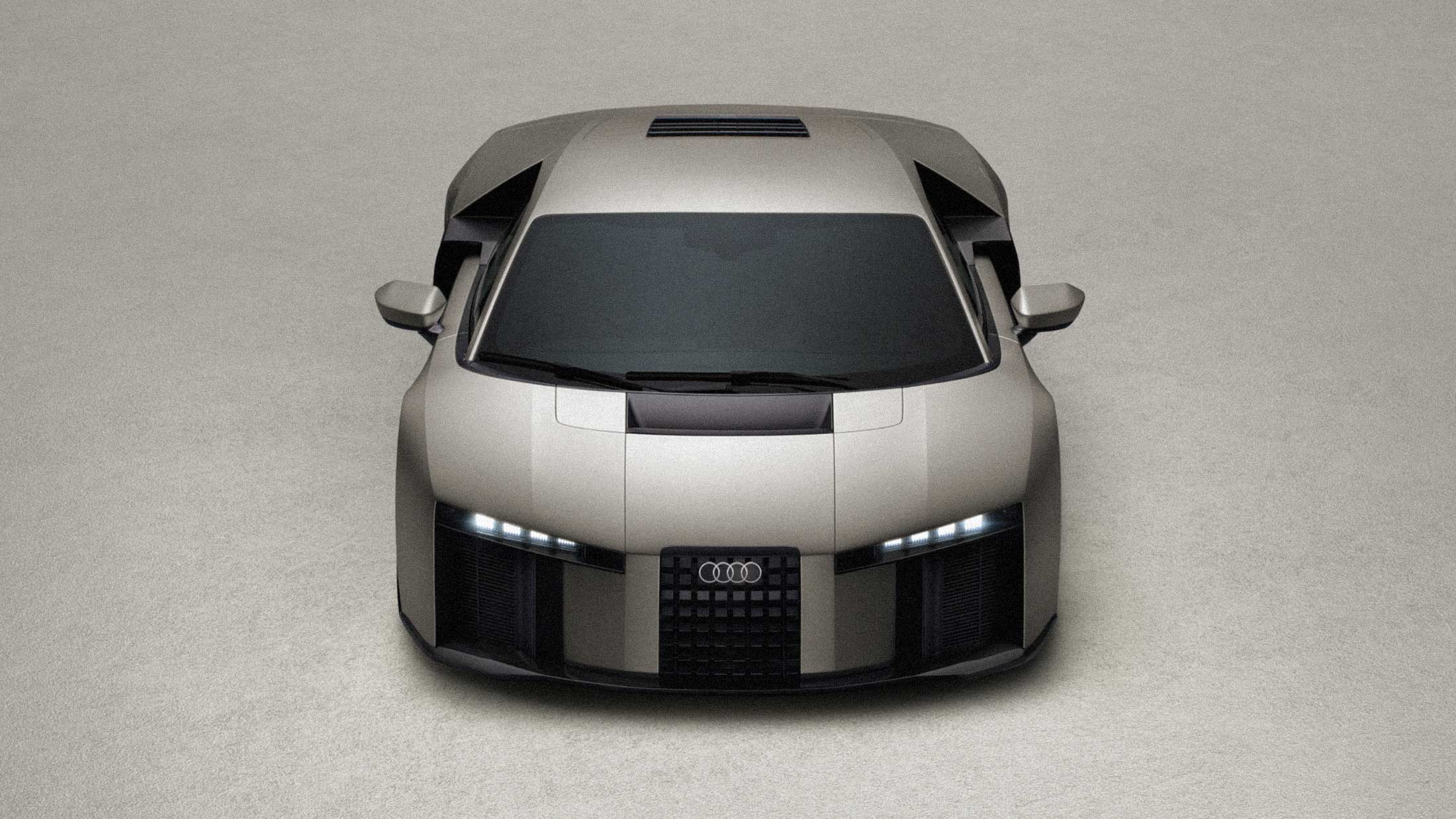 The Audi Nuvolari Arrives as a Monolithic Statement of What German Supercar Design Can Be