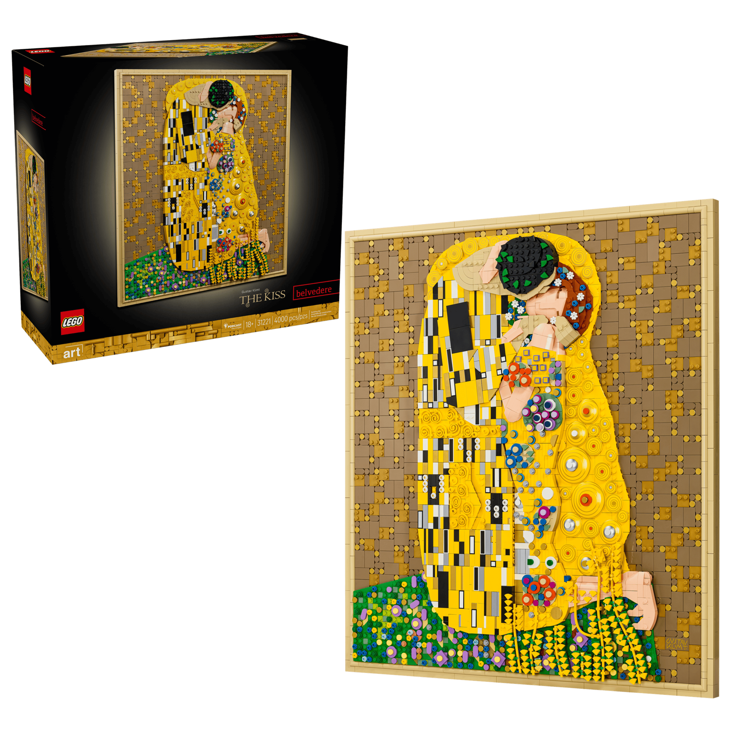 LEGO's $299 'The Kiss' Is the Biggest Art Set Yet, and Fans Don't Quite Know What to Make of It — image 14 of 15