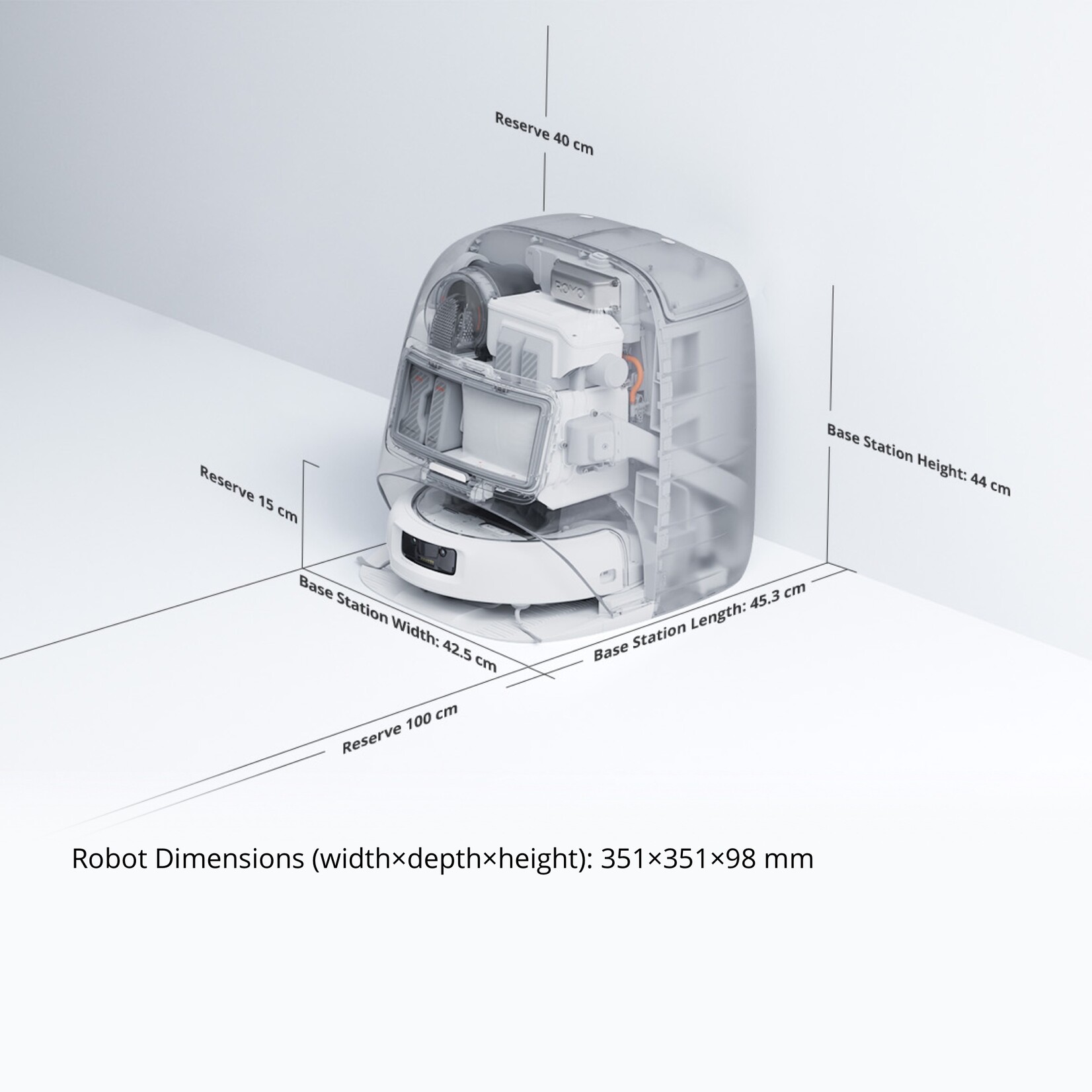 DJI Romo P robot vacuum