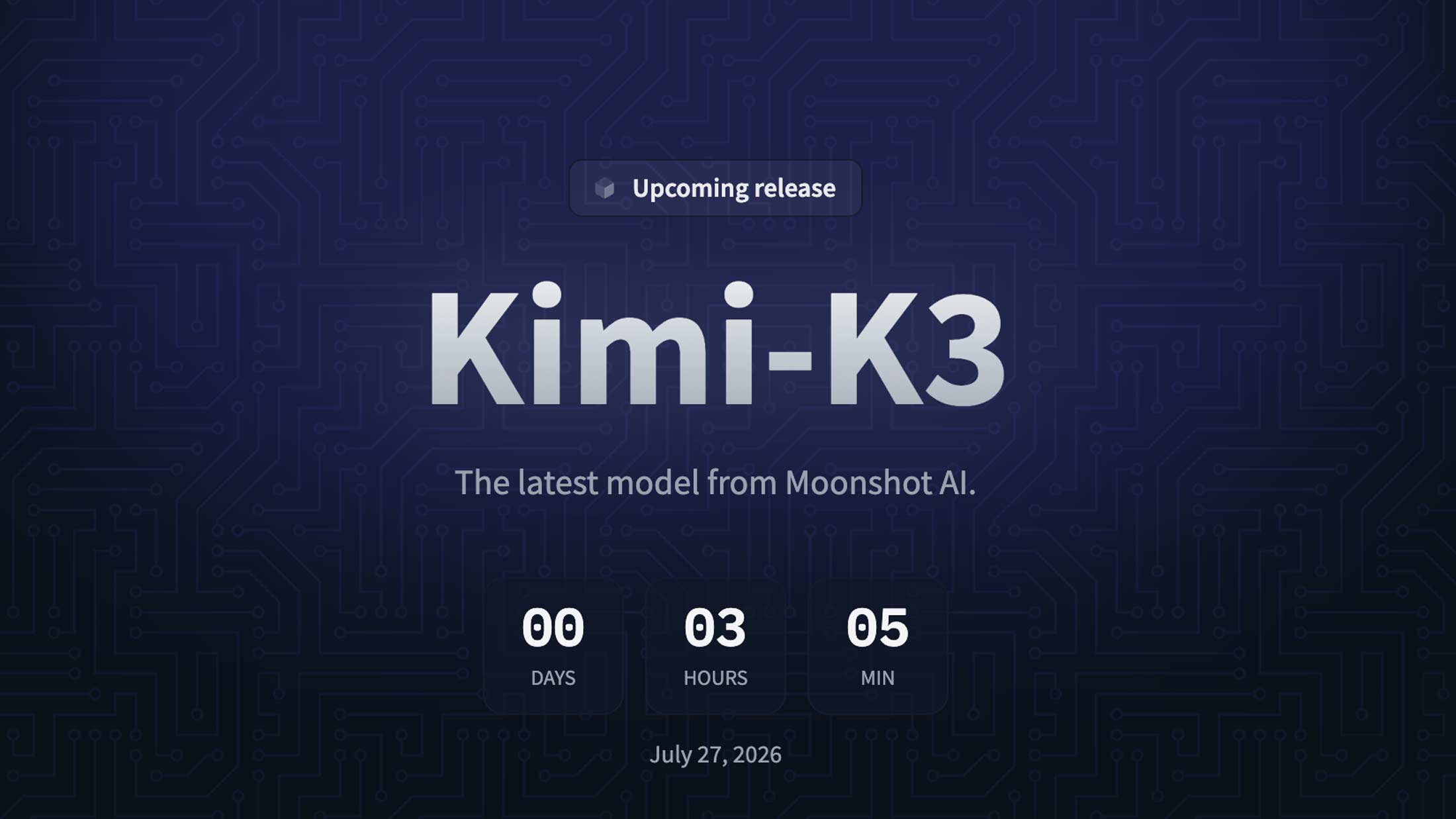 Kimi K3 Open-Sources Today. The Frontier Gap Just Shrunk.