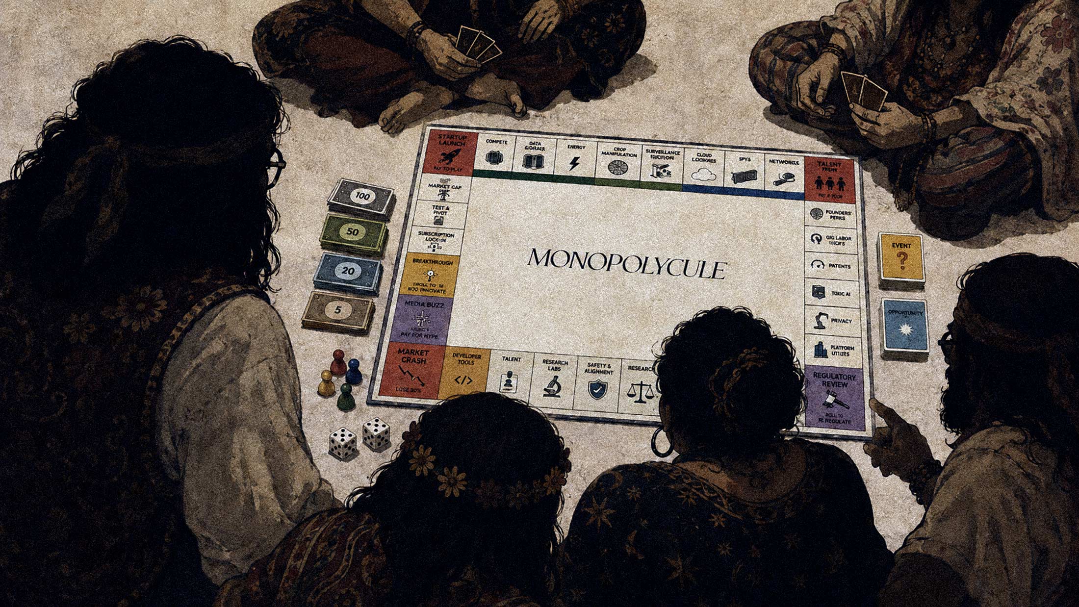 The Monopolycule: How Polycules and Vertical Integration Share an Ideological Root in AI's Ruling Class