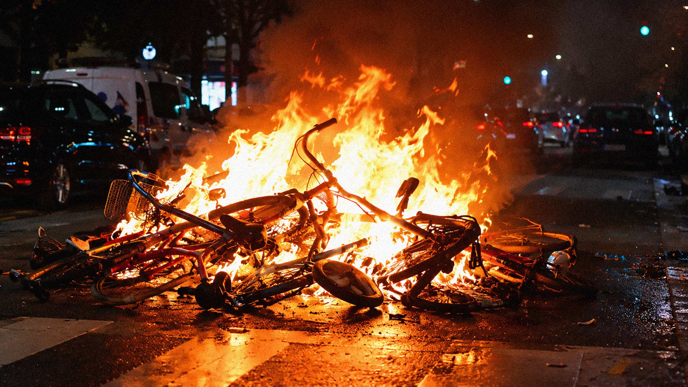 Paris Burns After PSG's Second Straight Champions League Title Despite Surveillance Tech.