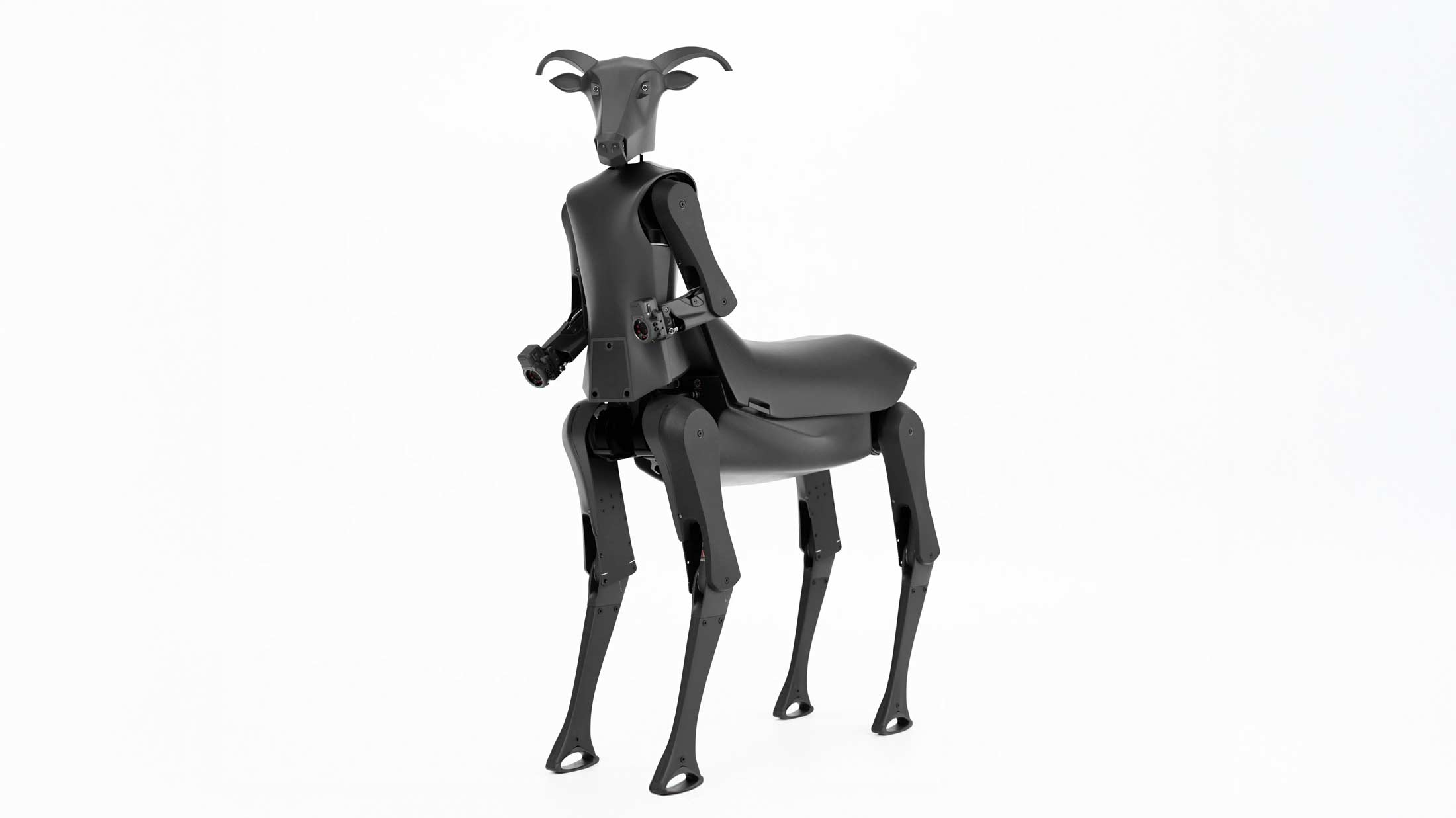 Knock Knock: Superhumanoid Bots Are Here. Satyress ThreeHalves Superhumanoid Bot Goes Viral. — image 3 of 3