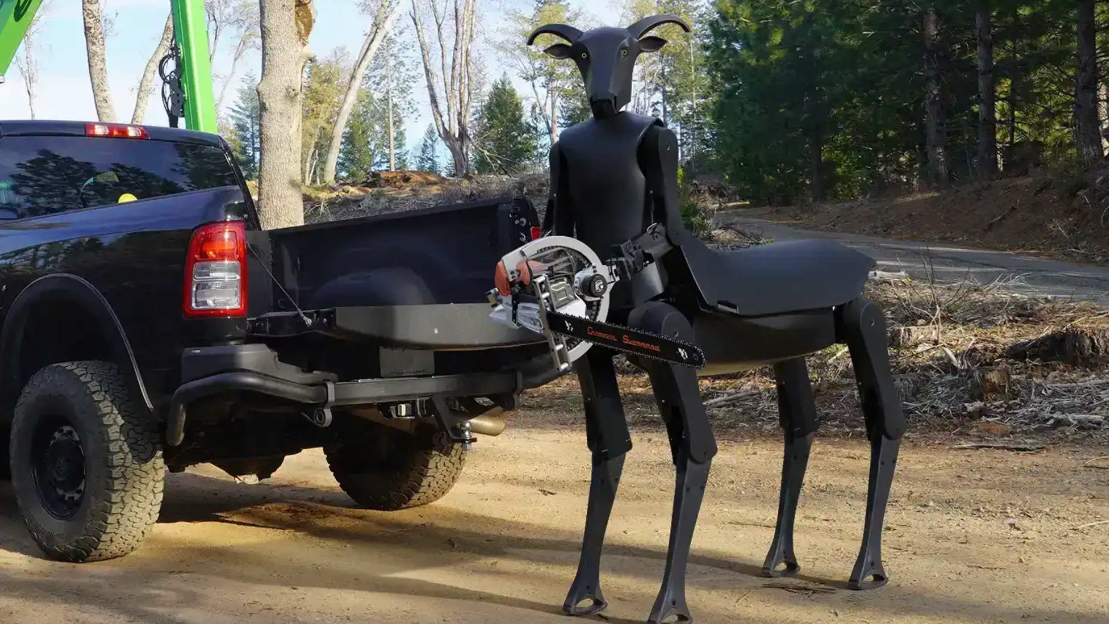 Knock Knock: Superhumanoid Bots Are Here. Satyress ThreeHalves Superhumanoid Bot Goes Viral. — image 1 of 3